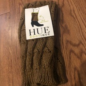 Brand new brown leg warmers